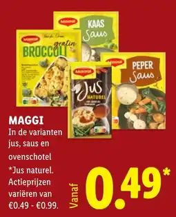 Lidl Maggi aanbieding