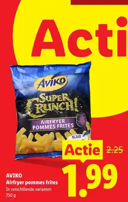 Lidl Aviko Airfryer pommes frites aanbieding