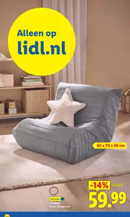 Lidl Livarno Kinder loungestoel aanbieding