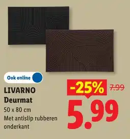 Lidl Livarno Deurmat aanbieding