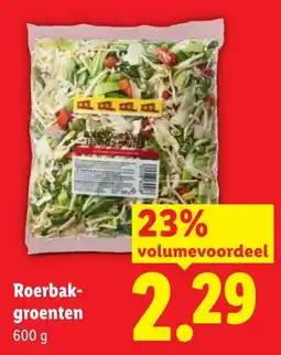 Lidl Roerbakgroenten aanbieding
