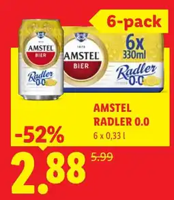 Lidl Amstel Radler 0.0 aanbieding