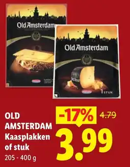 Lidl Old Amsterdam Kaasplakken aanbieding