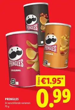 Lidl Pringles aanbieding