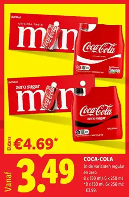 Lidl Coca-Cola aanbieding