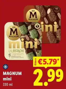 Lidl Magnum mini aanbieding