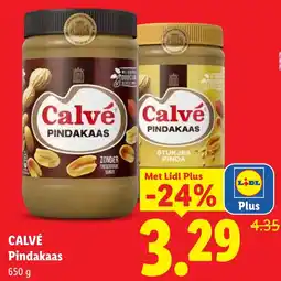 Lidl Calvé Pindakaas aanbieding