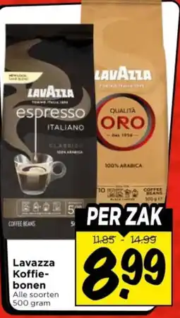 Vomar Voordeelmarkt Lavazza Koffiebonen aanbieding