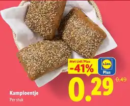 Lidl Kampioentje aanbieding