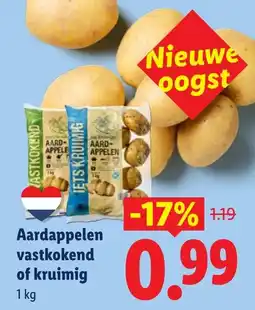 Lidl Aardappelen aanbieding