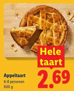 Lidl Appeltaart aanbieding