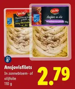 Lidl Ansjovisfilets aanbieding