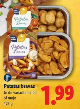 Lidl Patatas bravas aanbieding