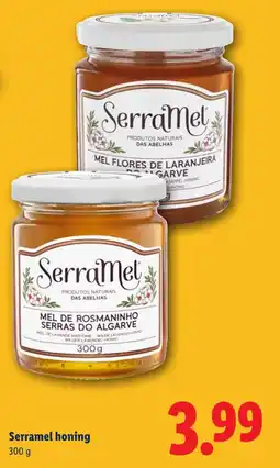 Lidl Serramel honing aanbieding