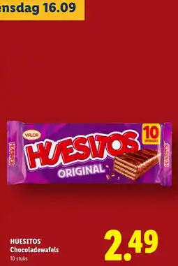 Lidl Huesitos Chocoladewafels aanbieding
