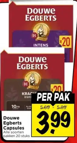 Vomar Voordeelmarkt Douwe Egberts Capsules aanbieding