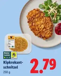 Lidl Kipkro Kant-schnitzel aanbieding