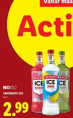 Lidl Smirnoff Ice aanbieding