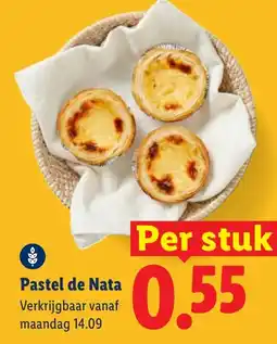Lidl Pastel de Nata aanbieding
