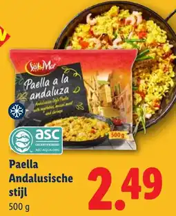 Lidl Sol Mer Paella a la andaluza aanbieding