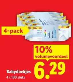 Lidl Babydoekjes aanbieding