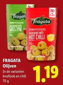 Lidl Fragata Olijven aanbieding