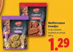 Lidl Sis & Mar Crispbread aanbieding