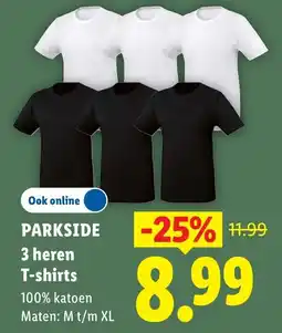 Lidl Parkside T-shirts aanbieding