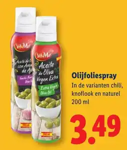 Lidl Sik-Mer Olijfoliespray aanbieding