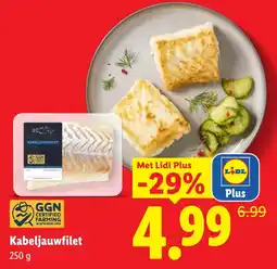 Lidl Kabeljauwfilet aanbieding