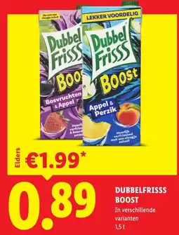 Lidl Dubbel Friss Boost aanbieding
