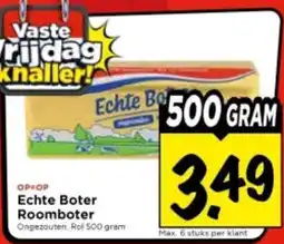 Vomar Voordeelmarkt Echte Boter Roomboter aanbieding