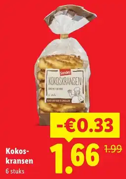 Lidl Sondrey Kokoskransen aanbieding