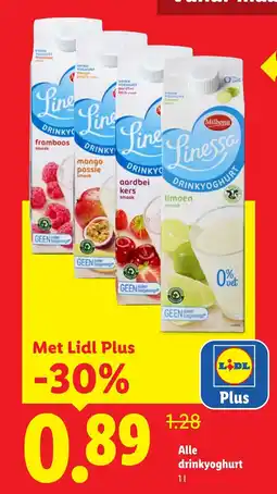 Lidl Alle drinkyoghurt aanbieding