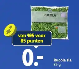 Lidl Rucola sla aanbieding