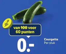 Lidl Courgette aanbieding