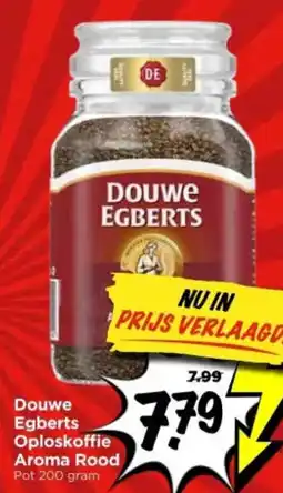 Vomar Voordeelmarkt Douwe Egberts Oploskoffie aanbieding