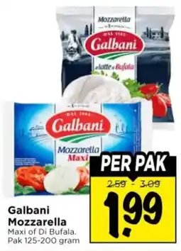 Vomar Voordeelmarkt Galbani Mozzarella aanbieding