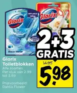 Vomar Voordeelmarkt Glorix Toiletblokken aanbieding