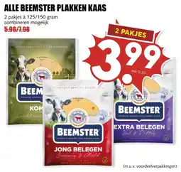 De Boerenschuur Alle Beemster plakken kaas aanbieding