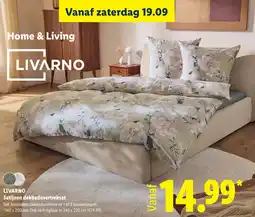 Lidl Livarno Satijn dekbedovertrekset aanbieding