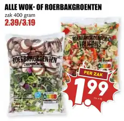 De Boerenschuur Roerbakgroenten aanbieding
