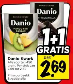 Vomar Voordeelmarkt Danio Kwark aanbieding