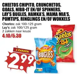 De Boerenschuur Cheetos en Lay's aanbieding