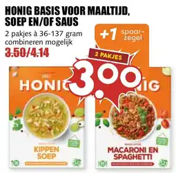De Boerenschuur Honig basis voor maaltijd, soep en/of saus aanbieding