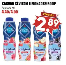 De Boerenschuur Karvan Cévitam limonadesiroop aanbieding