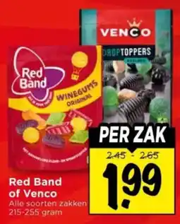 Vomar Voordeelmarkt Red Band of Venco aanbieding