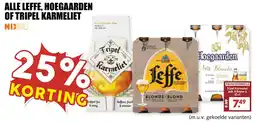 De Boerenschuur alle leffe, hoegaarden of tripel karmeliet aanbieding