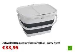 Obelink Outwell Collaps opvouwbare afvalbak aanbieding
