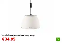 Obelink Outwell Leonis Lux opvouwbare hanglamp aanbieding